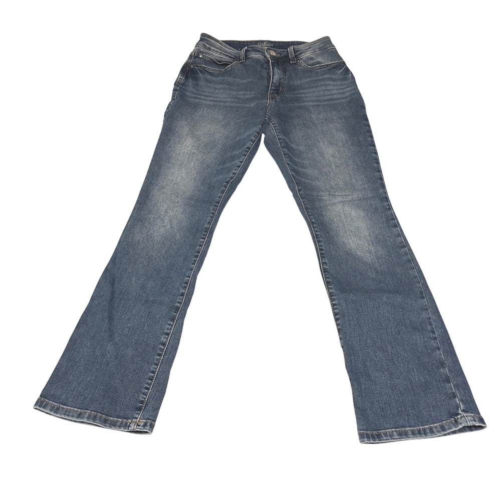Everflex High Rise Curvy Bootcut Jeans Women's Size 8 Medium Wash
